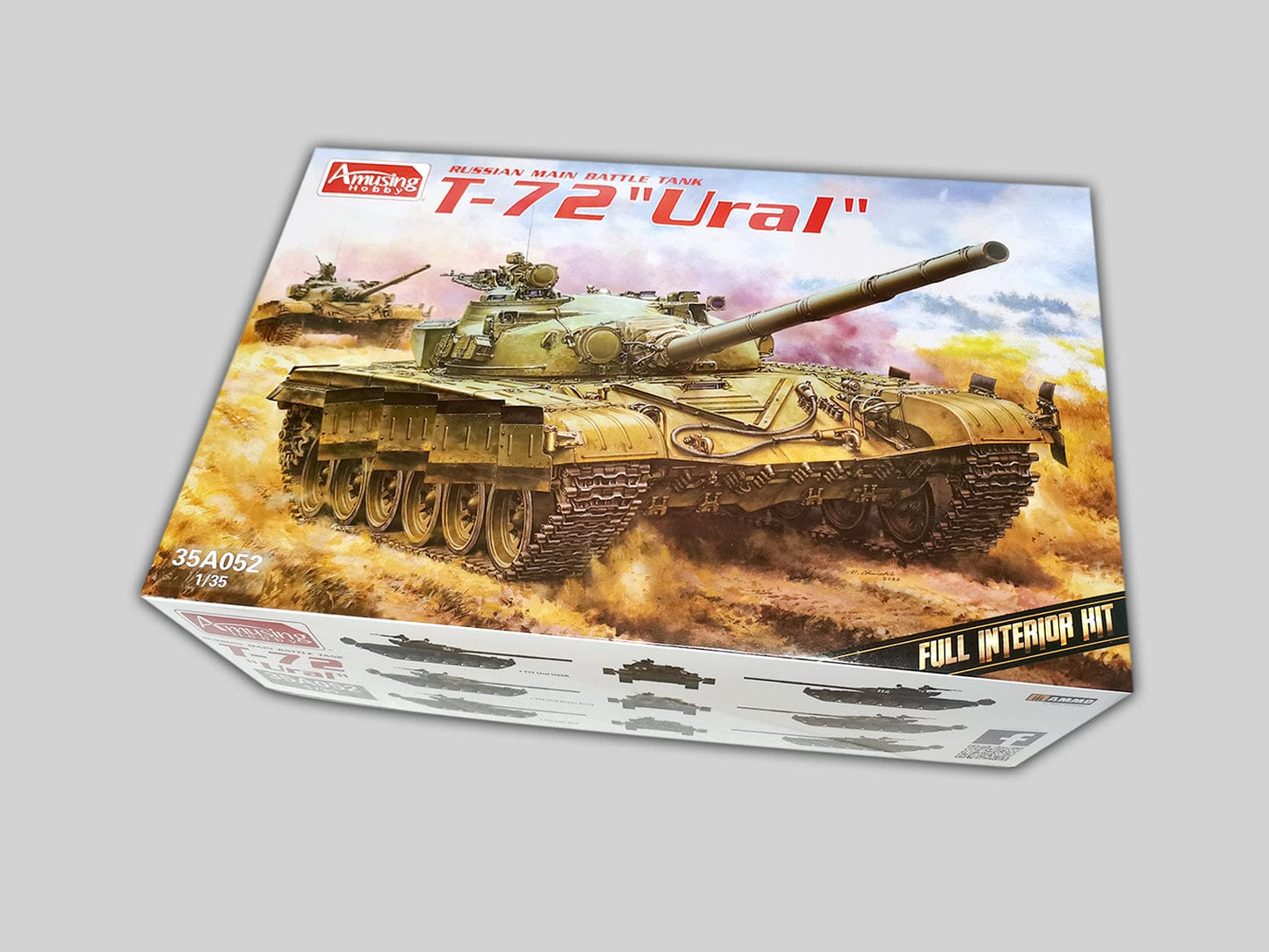 100 - Amusing Hobby - 35A052 - T-72 Ural - box front