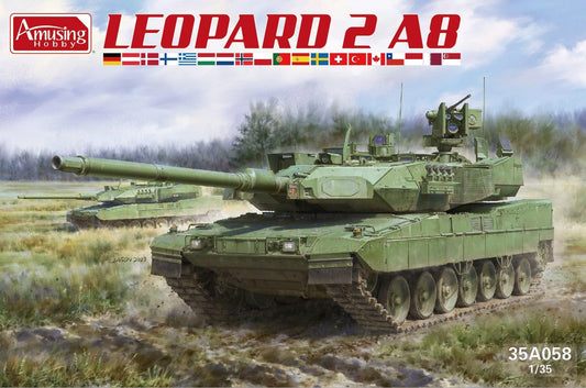 010 - Amusing Hobby - 35A058 - Leopard 2A8 - primary image