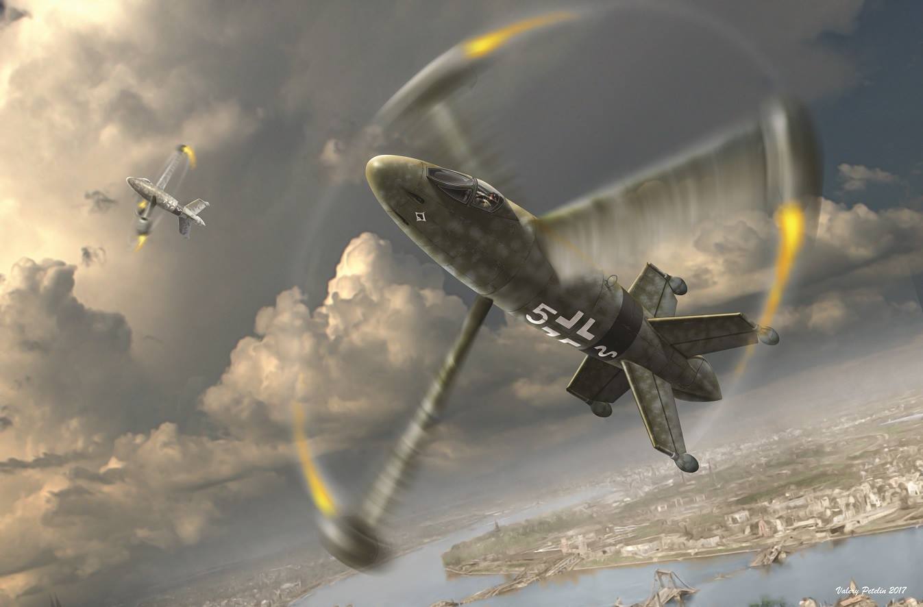Amusing Hobby - 48A001 - Focke Wulf Triebflügel - box art