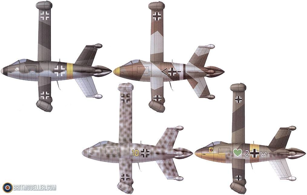 Amusing Hobby - 48A001 - Focke Wulf Triebflügel - paint schemes