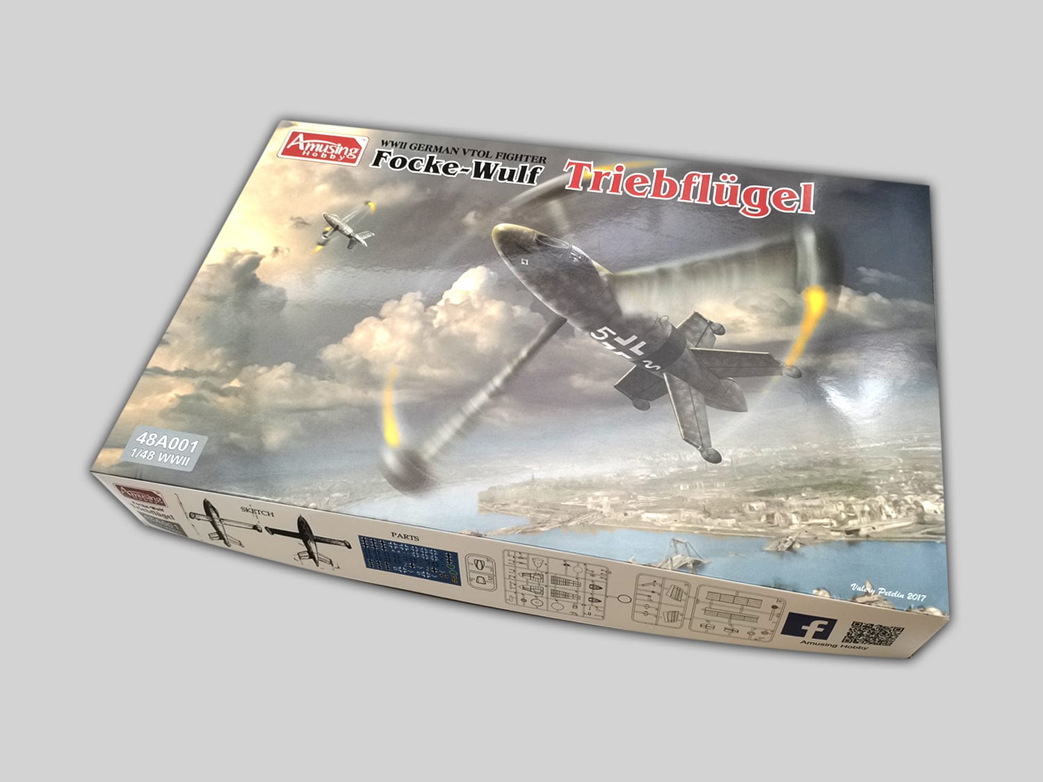 Amusing Hobby - 48A001 - Focke Wulf Triebflügel - box front