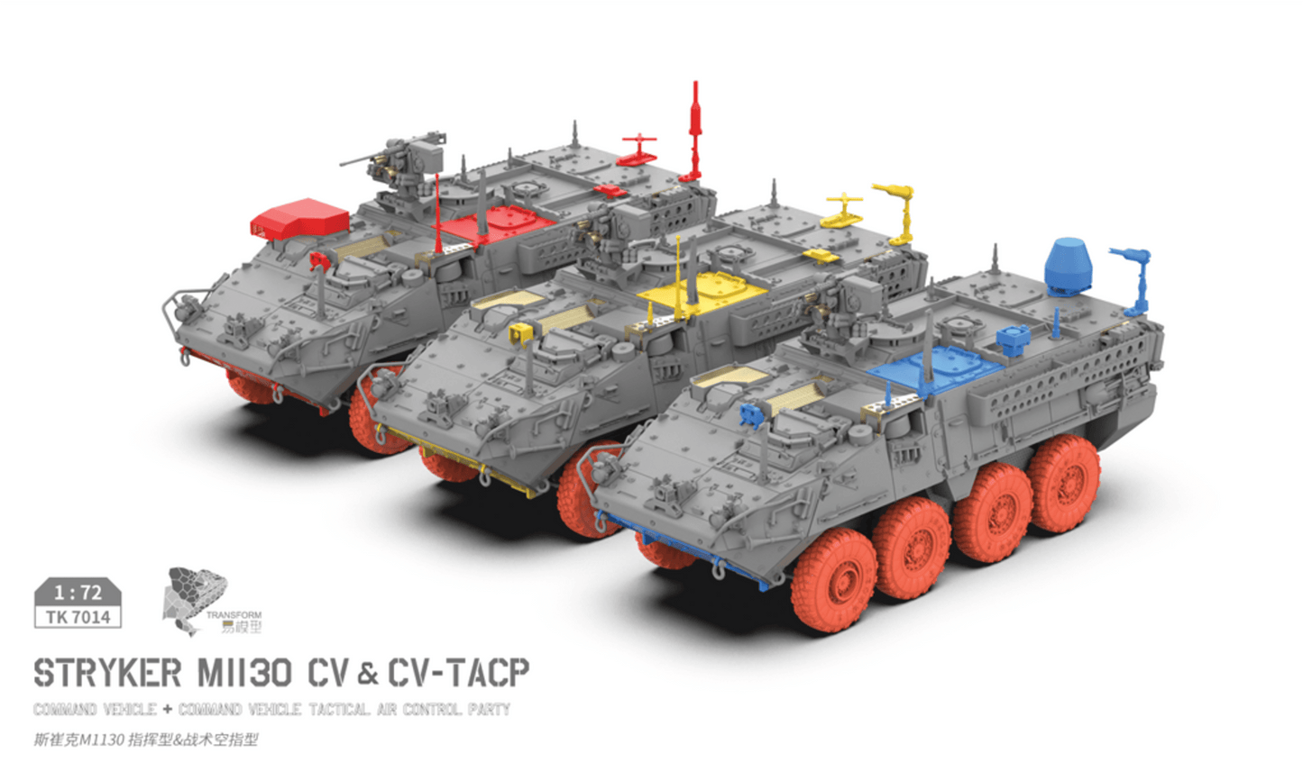 500 - Border Model - TK-7014 - M1130 Stryker CV / CV-TACP - digital model
