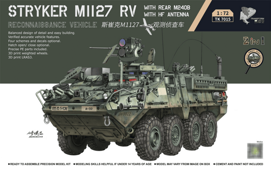 010 - Border Model - TK-7015 - M1127 Stryker RV - primary image