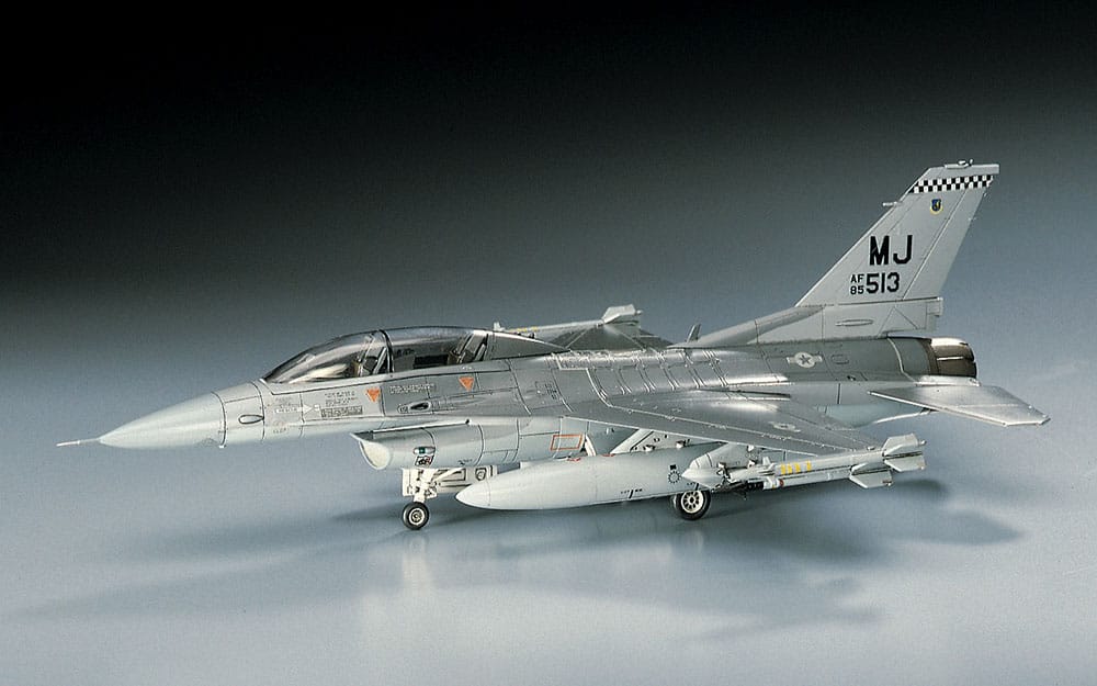 700 - Hasegawa - D15 - General Dynamics F-16D Fighting Falcon - painted model