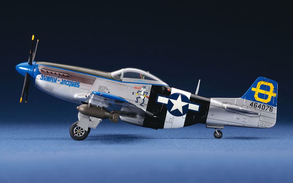 700 - Hasegawa - D25 - North American P-51D Mustang - painted model