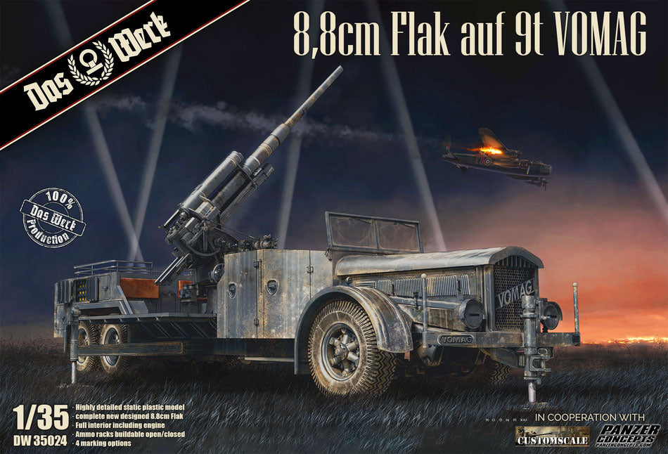 010 - VOMAG 7 OR 660 with 8.8 cm Flak 18 (Sf.) - primary image