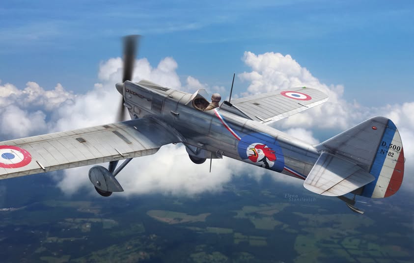 0Dora Wings - 32001 - Dewoitine D.500 - secondary image
