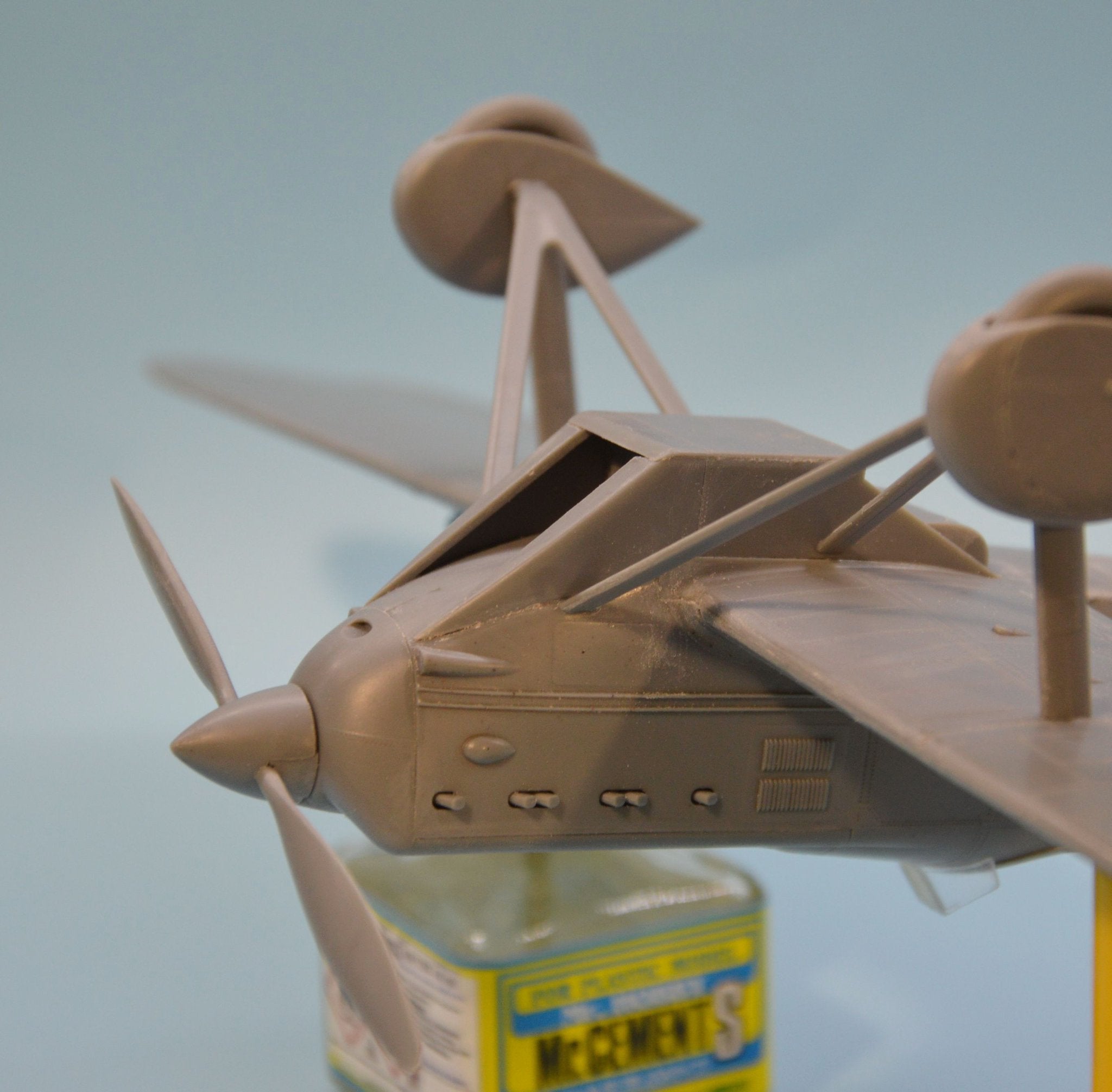 Dora Wings - 32001 - Dewoitine D.500 - unpainted model