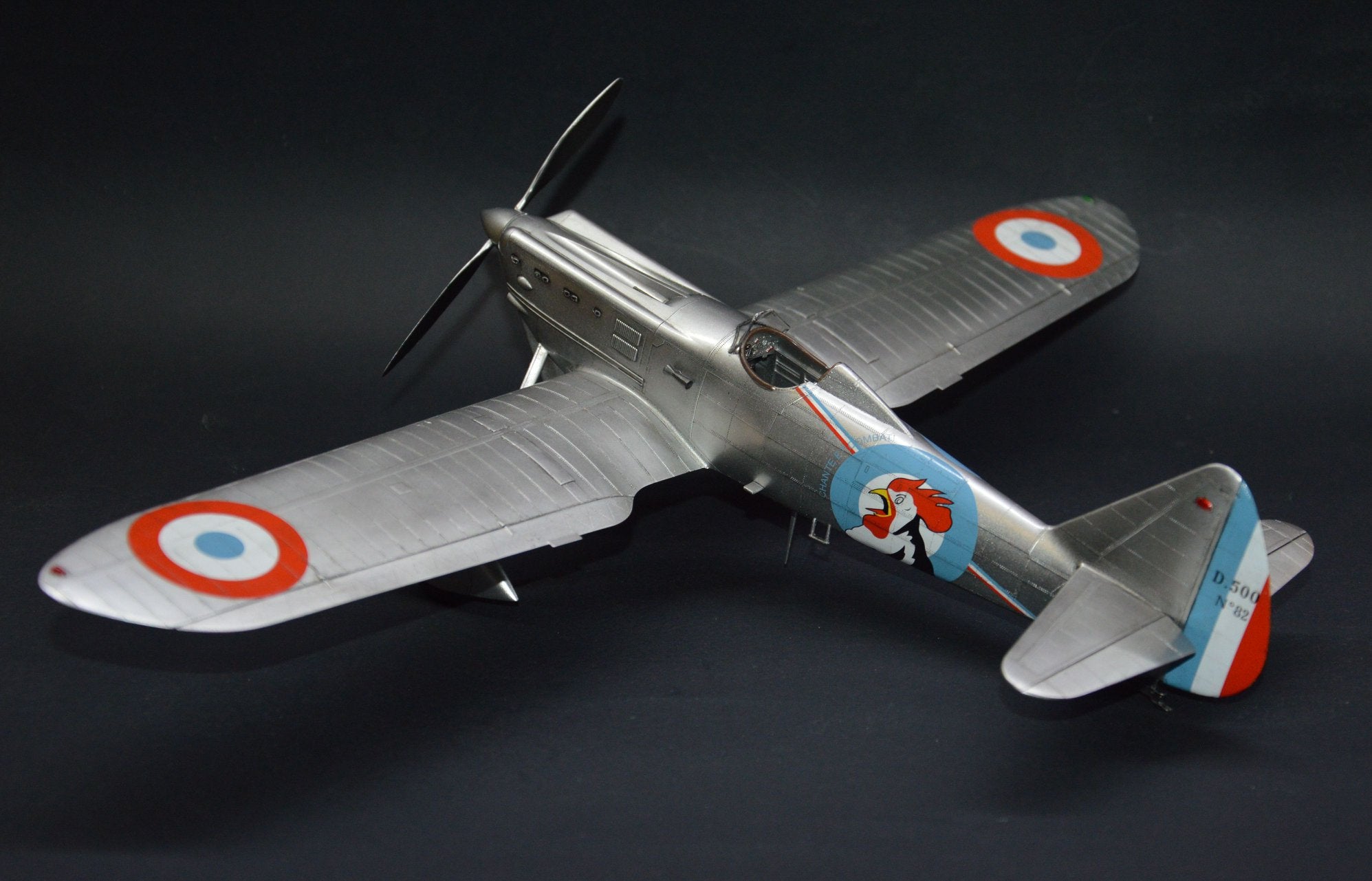 Dora Wings - 32001 - Dewoitine D.500 - painted model