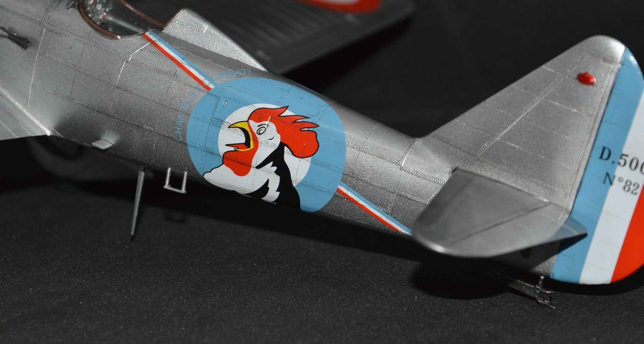 Dora Wings - 32001 - Dewoitine D.500 - painted model