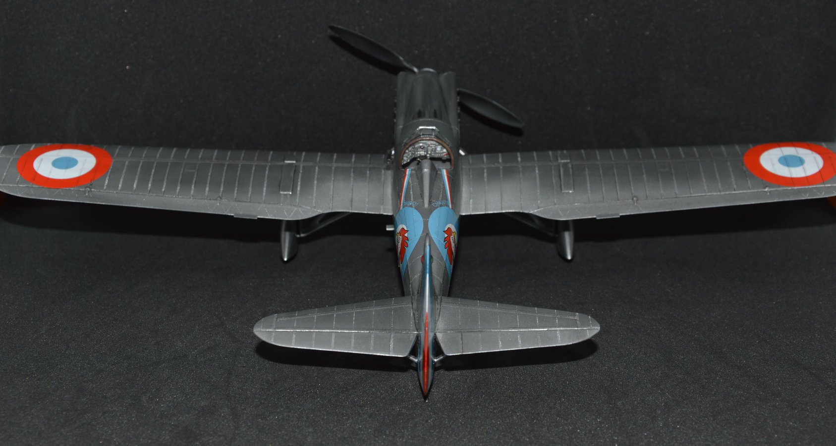 Dora Wings - 32001 - Dewoitine D.500 - painted model