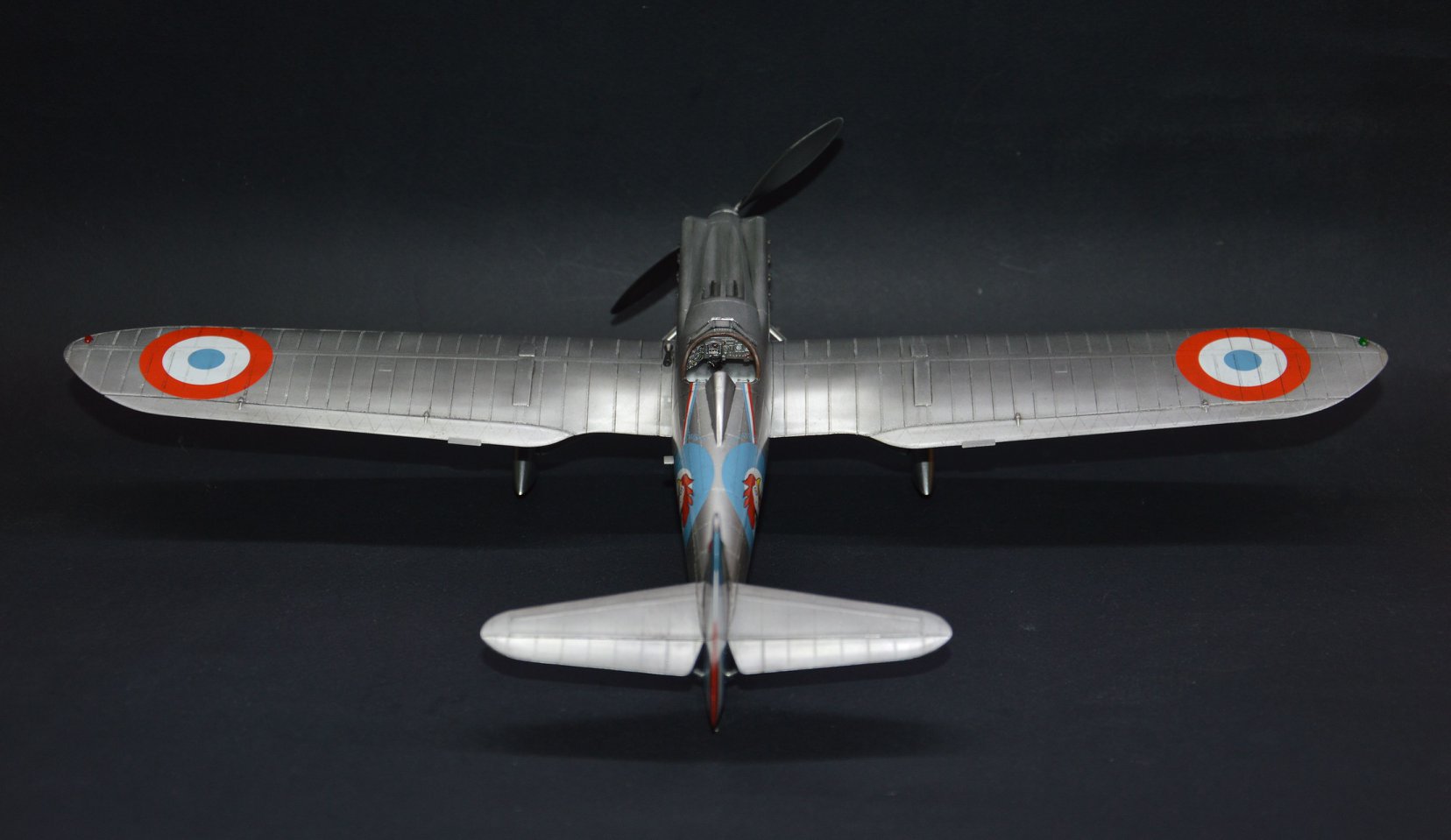 Dora Wings - 32001 - Dewoitine D.500 - painted model