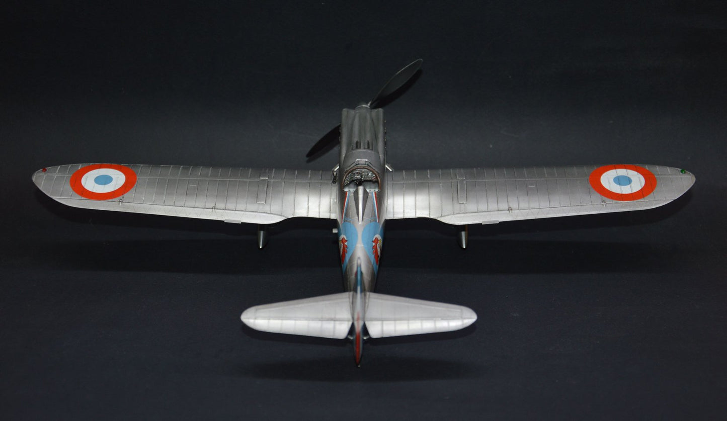 713 - Dora Wings - 32001 - Dewoitine D.500 - painted model
