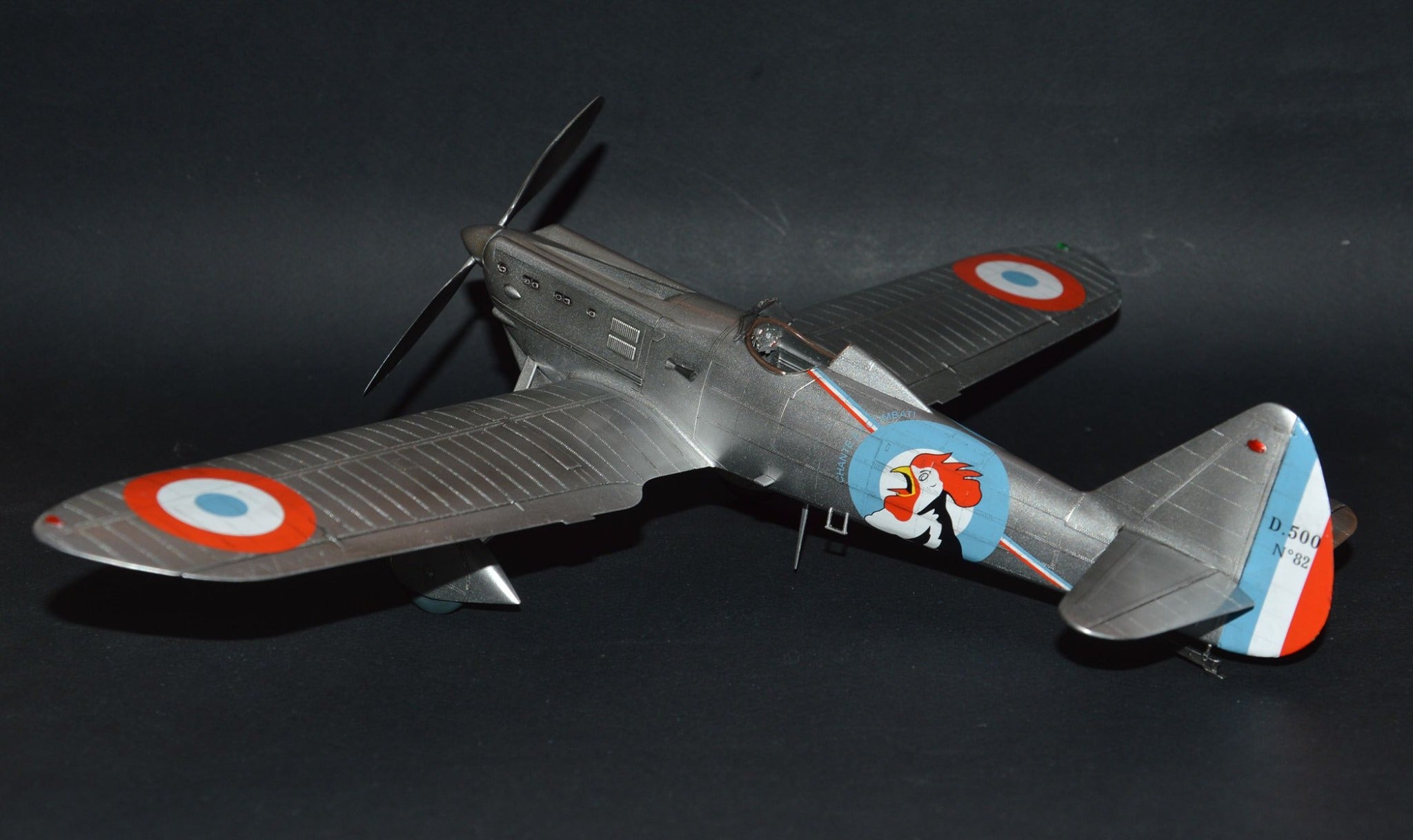 Dora Wings - 32001 - Dewoitine D.500 - painted model
