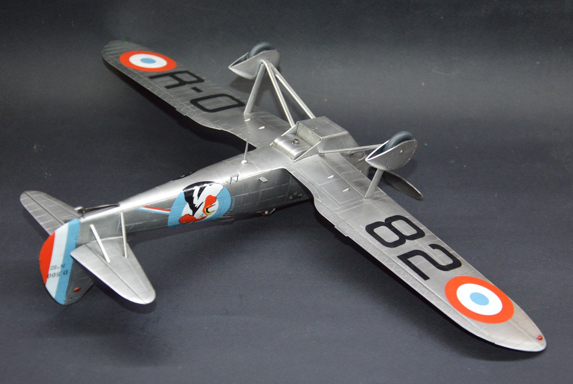 Dora Wings - 32001 - Dewoitine D.500 - painted model