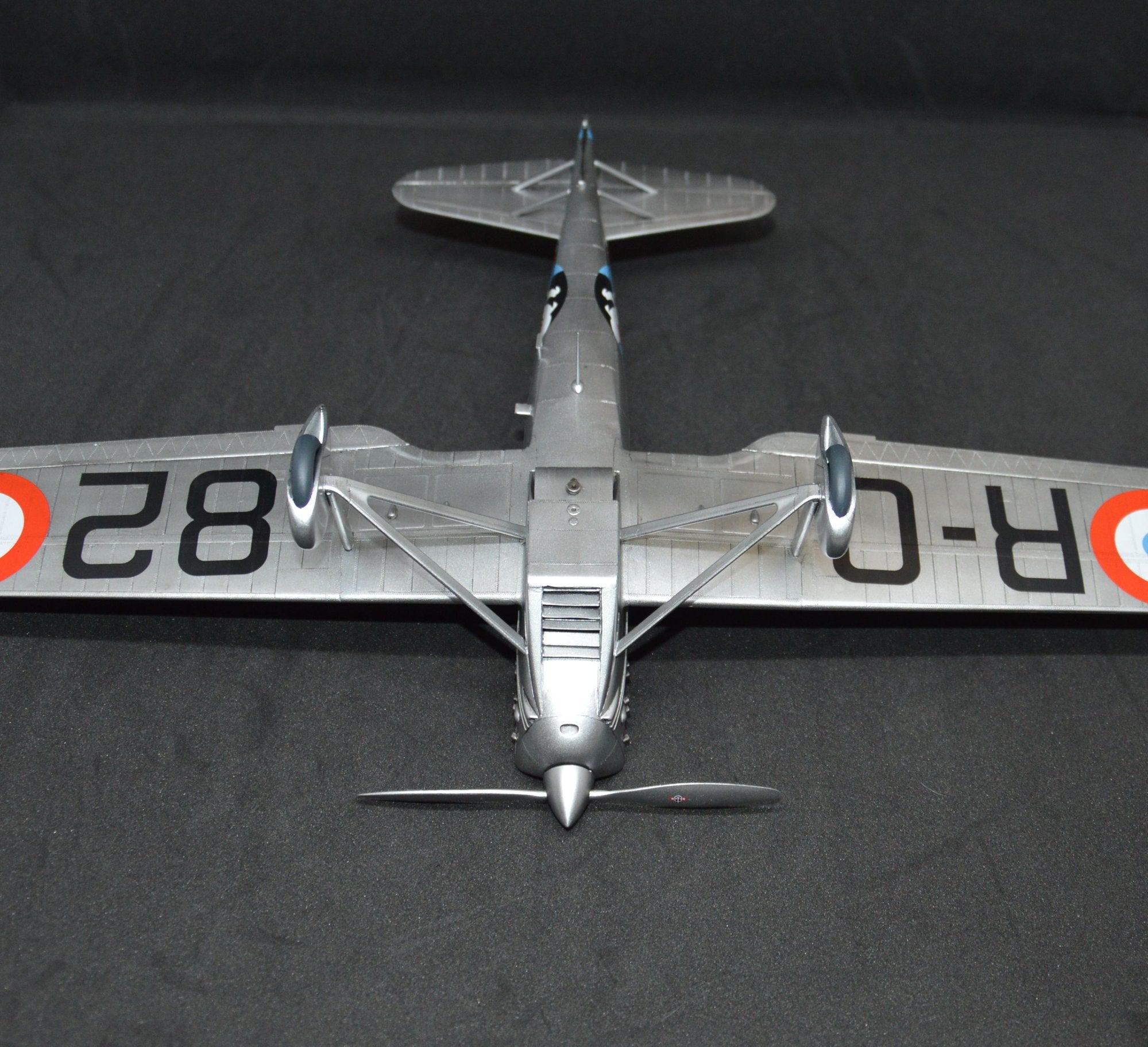 Dora Wings - 32001 - Dewoitine D.500 - painted model