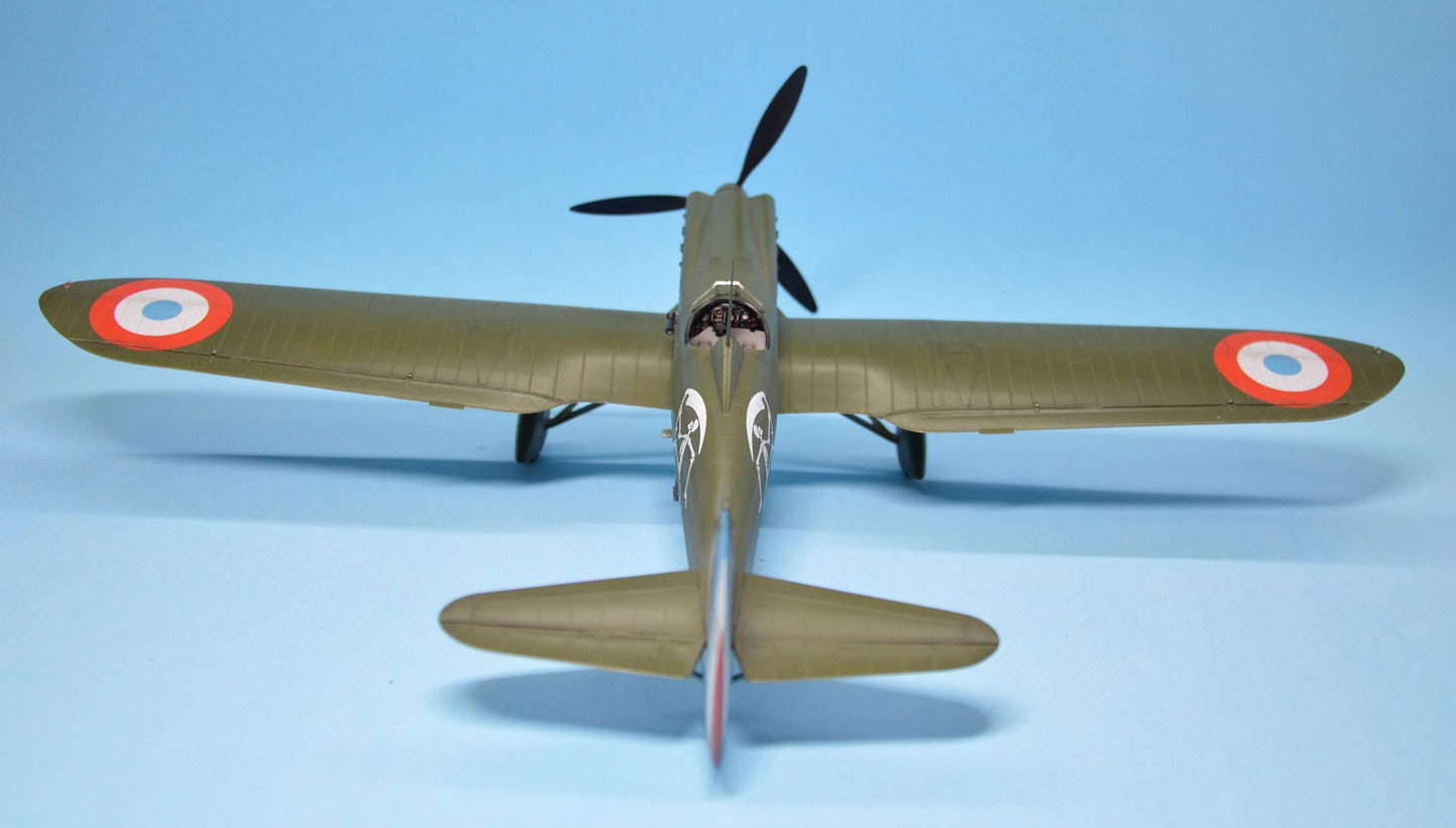 712 - Dora Wings - 32003 - Dewoitine D.510 - painted model