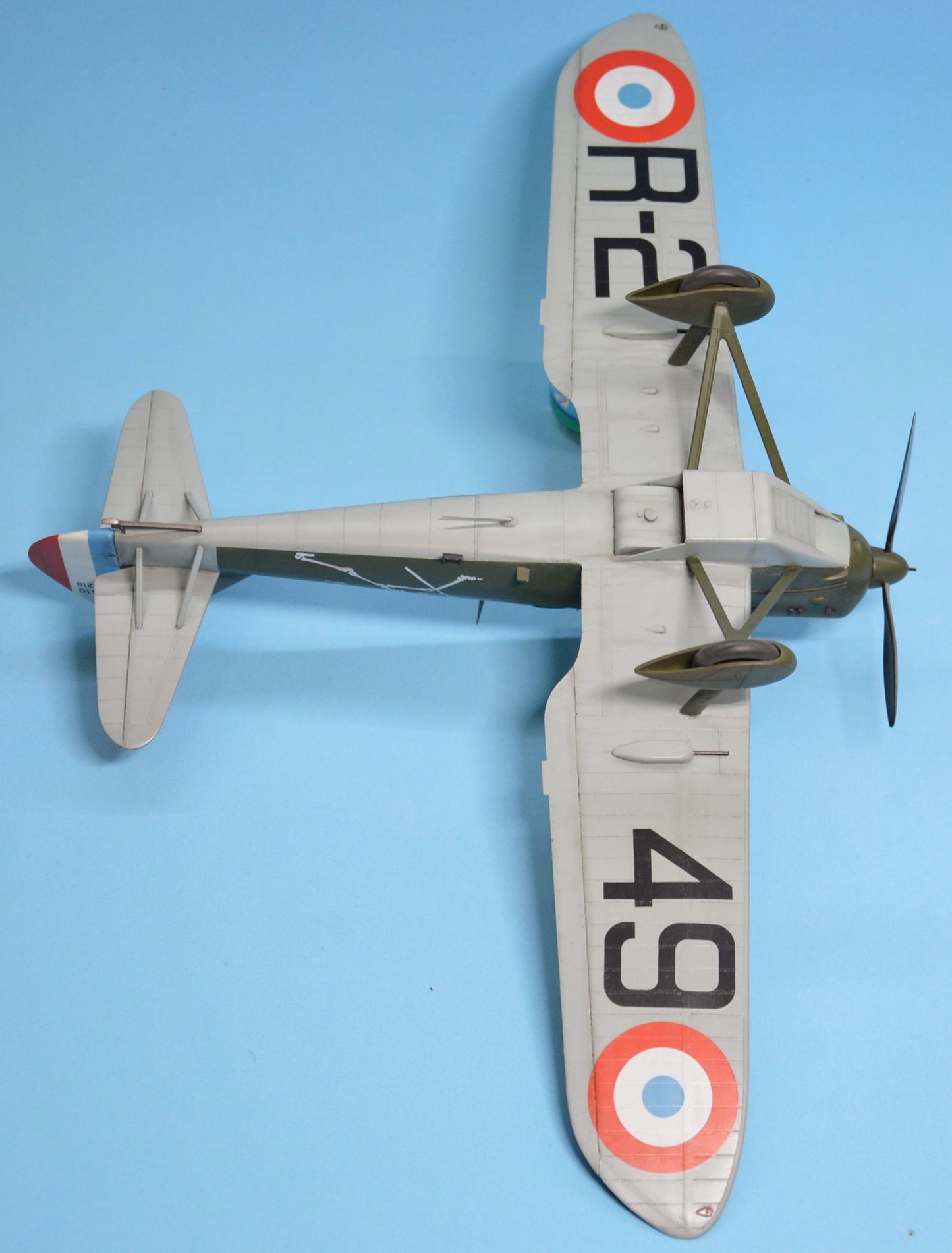 713 - Dora Wings - 32003 - Dewoitine D.510 - painted model