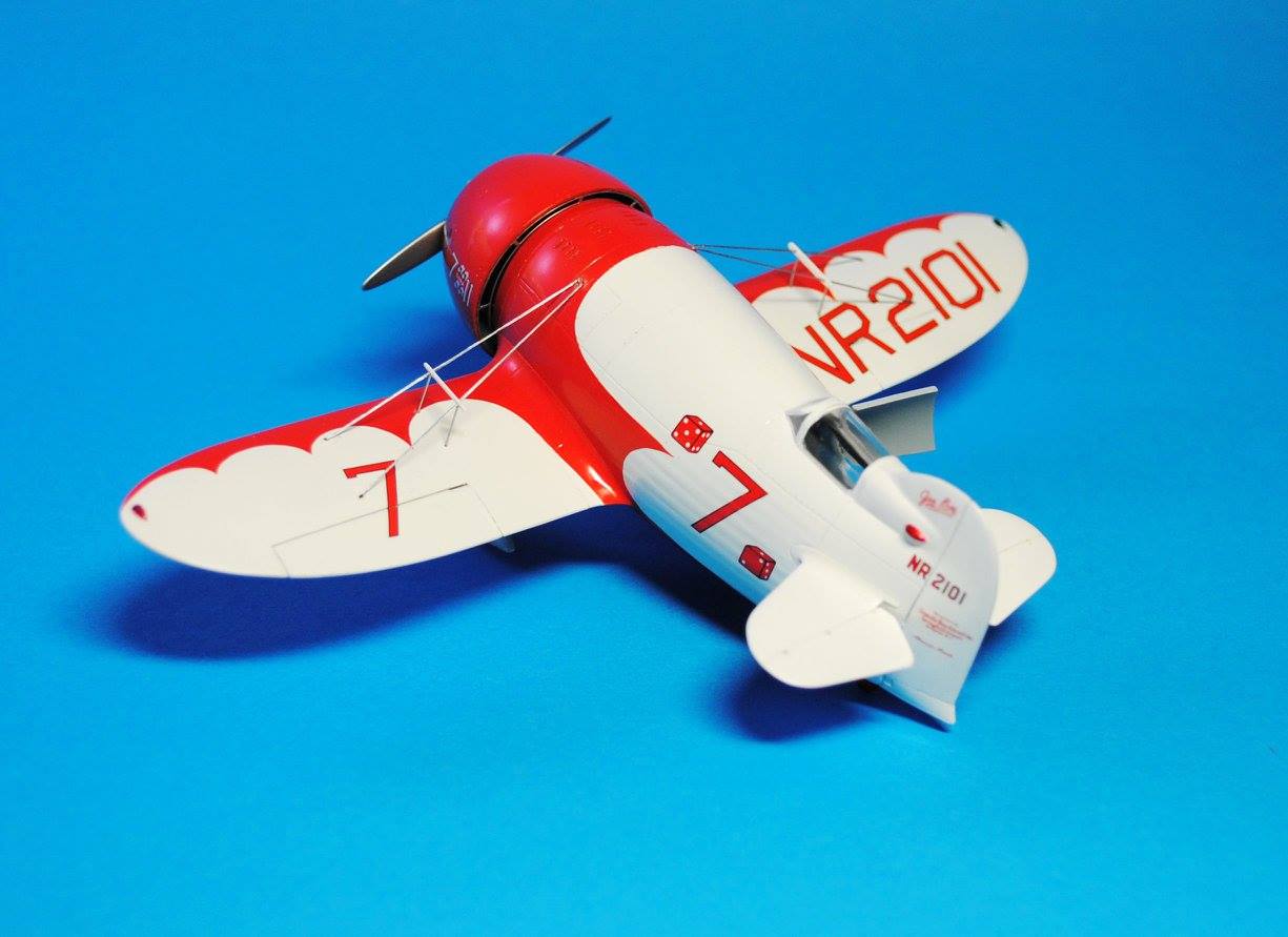 Dora Wings - 48001 - Gee Bee R-2 - painted model