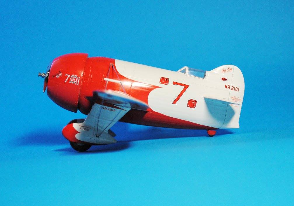 Dora Wings - 48001 - Gee Bee R-2 - painted model