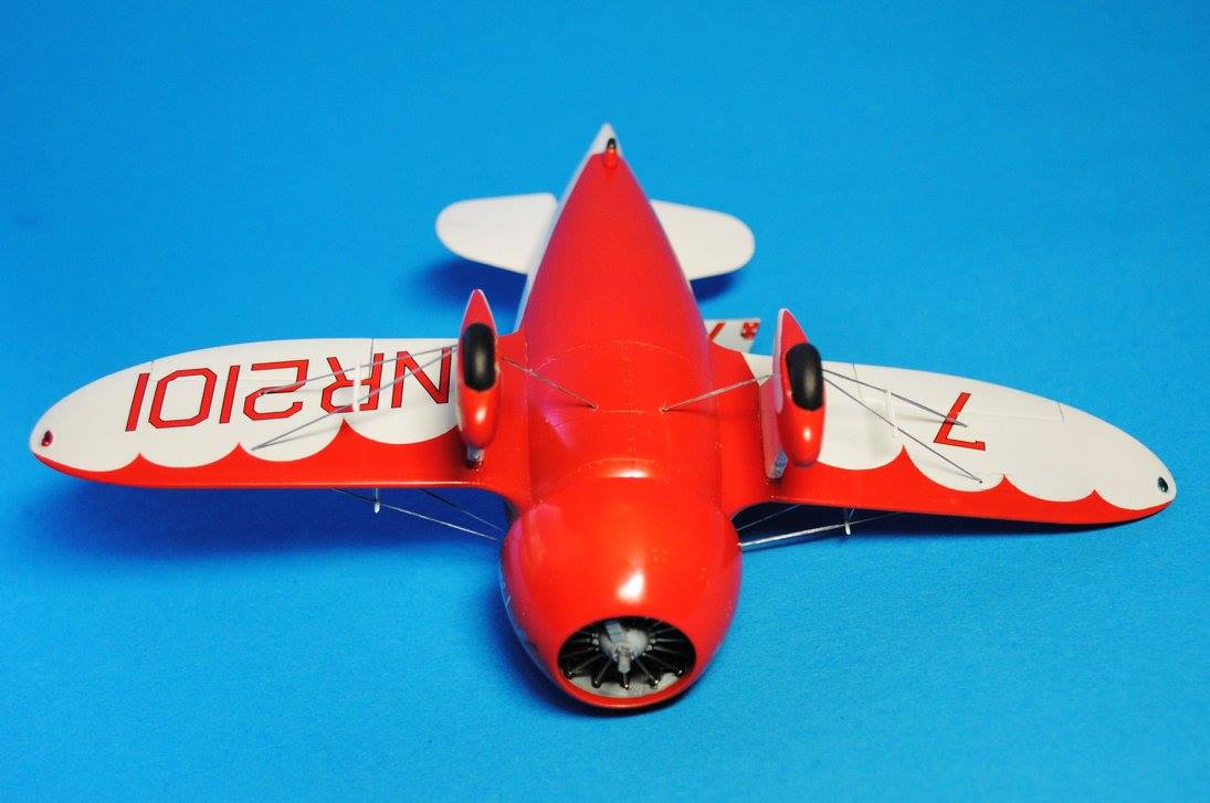 Dora Wings - 48001 - Gee Bee R-2 - painted model