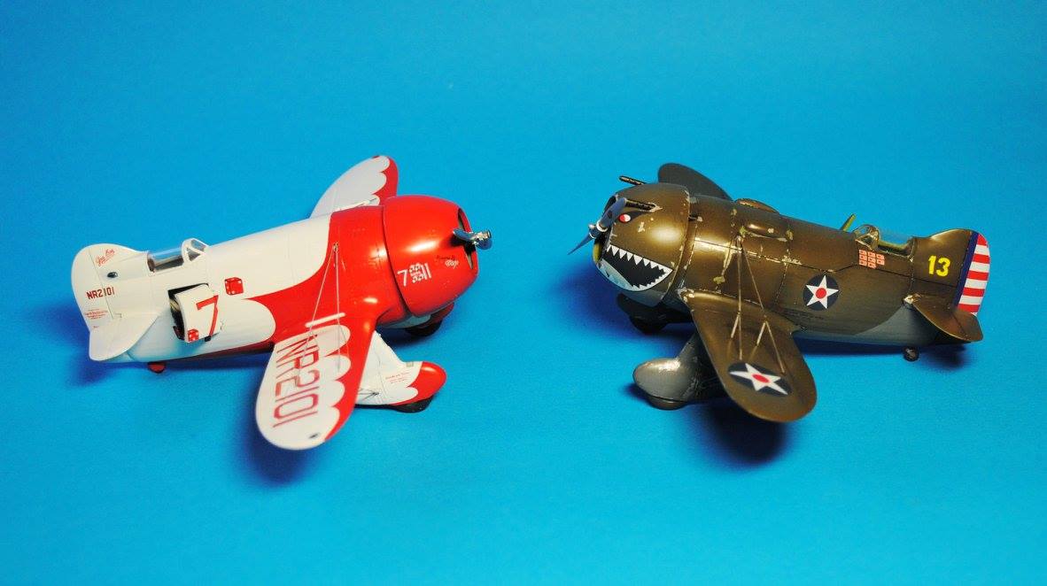 Dora Wings - 48001 - Gee Bee R-2 - painted model