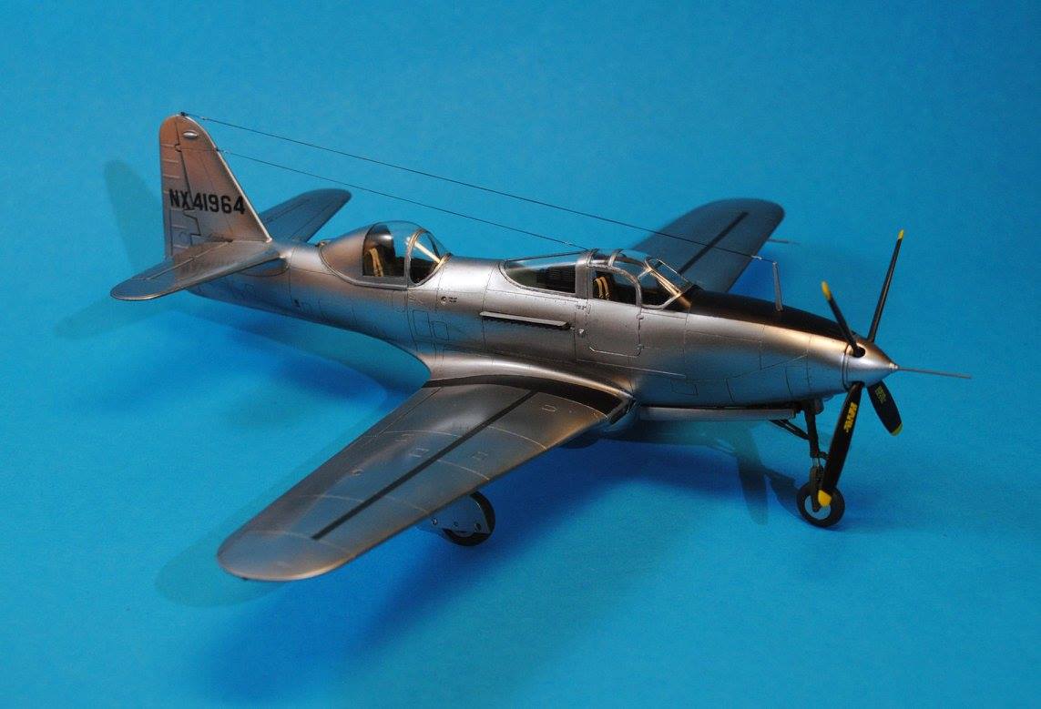 708 - Dora Wings - 48003 - Bell TP-63E Kingcobra - painted model