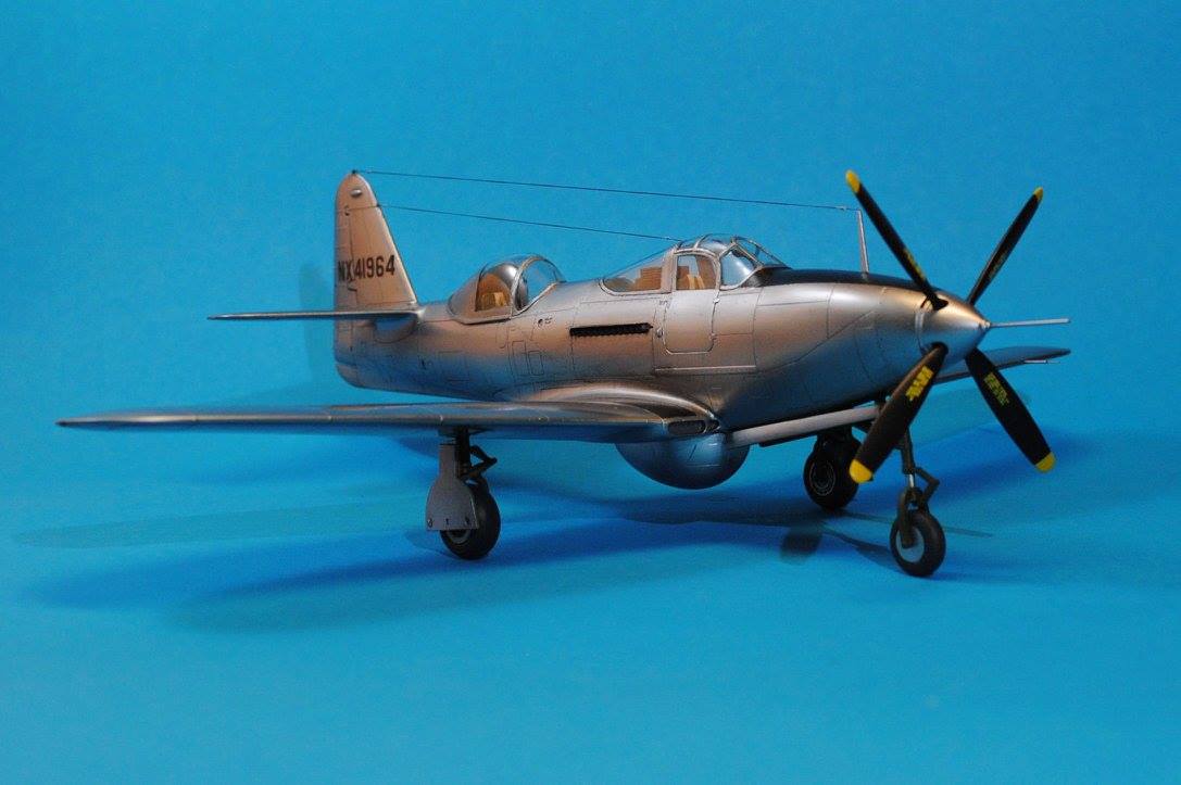 709 - Dora Wings - 48003 - Bell TP-63E Kingcobra - painted model