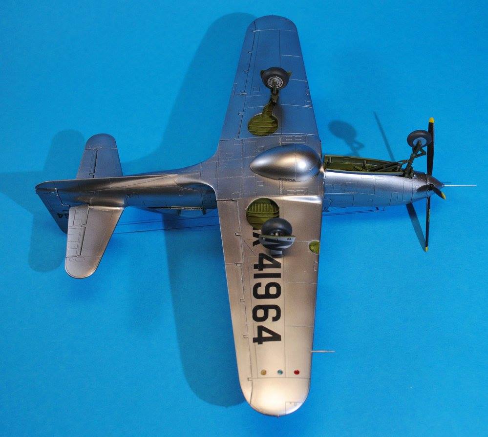 712 - Dora Wings - 48003 - Bell TP-63E Kingcobra - painted model