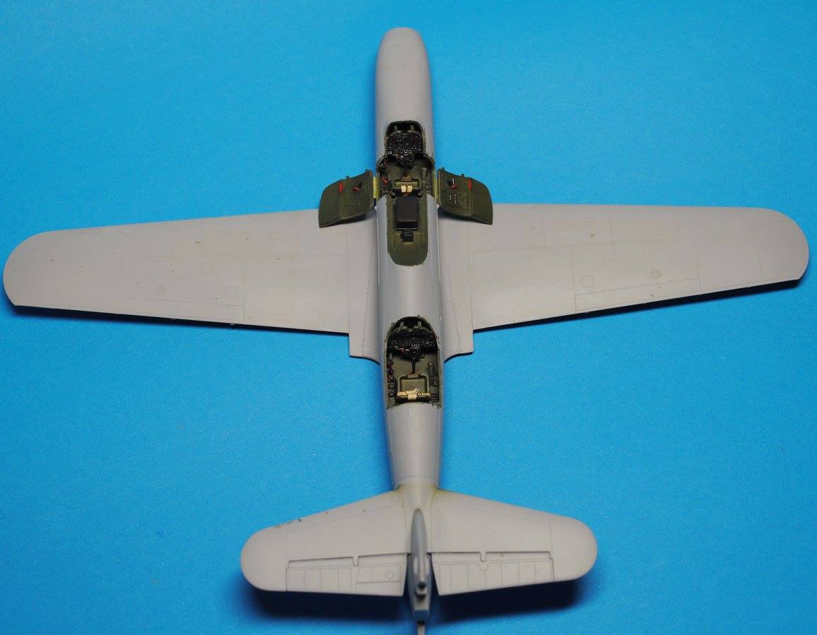 715 - Dora Wings - 48003 - Bell TP-63E Kingcobra - painted model