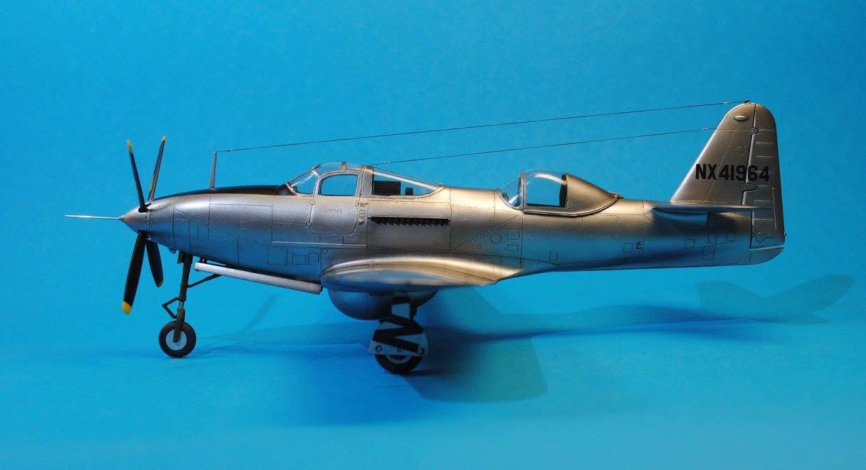 702 - Dora Wings - 48003 - Bell TP-63E Kingcobra - painted model