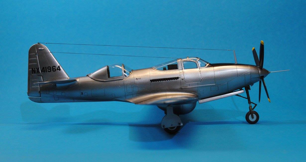 707 - Dora Wings - 48003 - Bell TP-63E Kingcobra - painted model