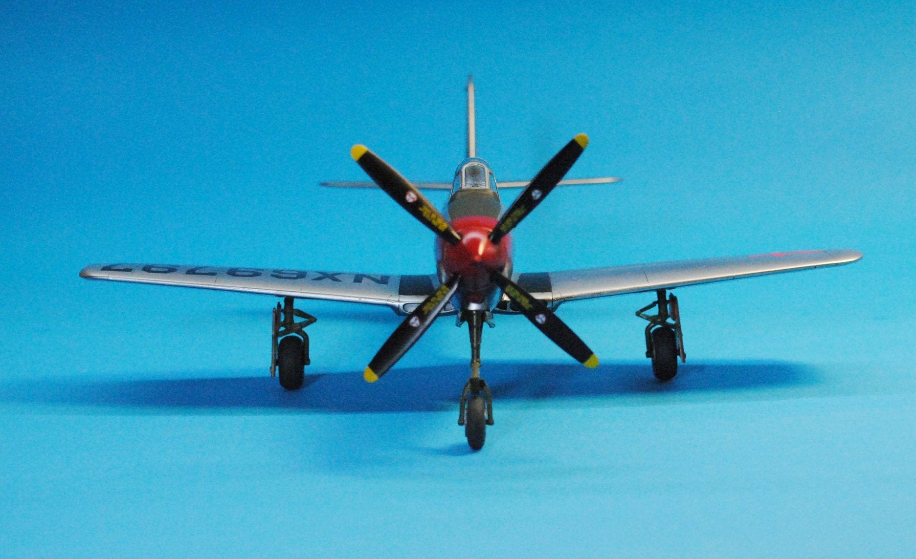 Dora Wings - 48007 - Bell P-63C Kingcobra Racer - painted model