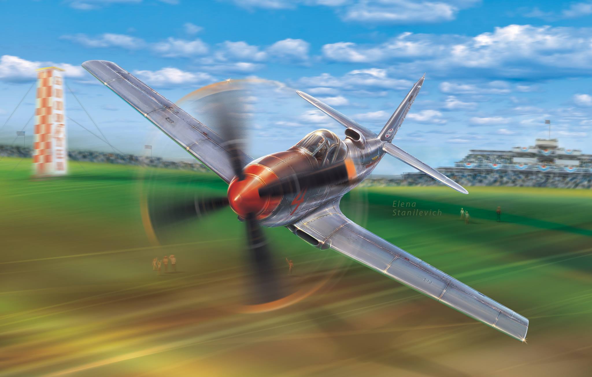 0Dora Wings - 48007 - Bell P-63C Kingcobra Racer - secondary image