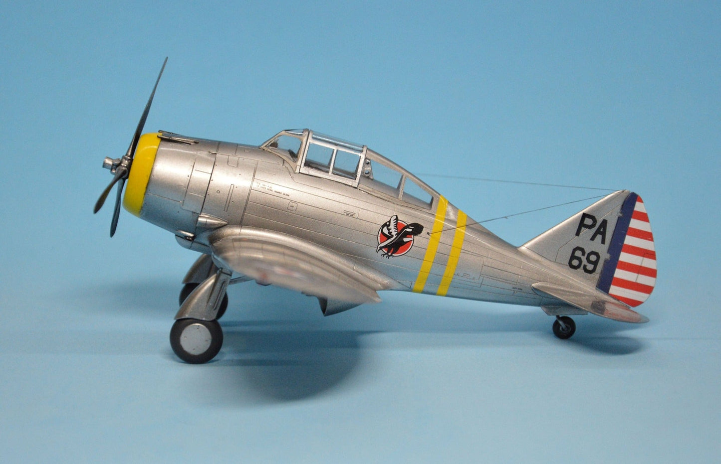 701 - Dora Wings - 48012 - Seversky P-35 - painted model