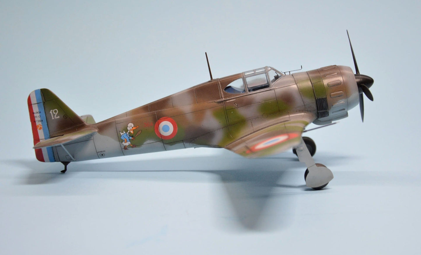 701 - Dora Wings - 48017 - Bloch MB.151.C1 - painted model