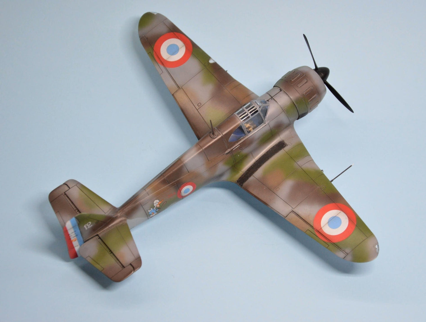 707 - Dora Wings - 48017 - Bloch MB.151.C1 - painted model