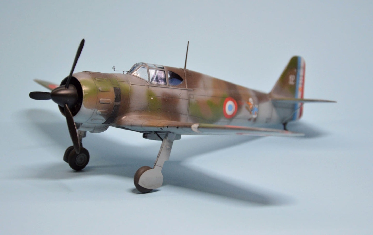 715 - Dora Wings - 48017 - Bloch MB.151.C1 - painted model