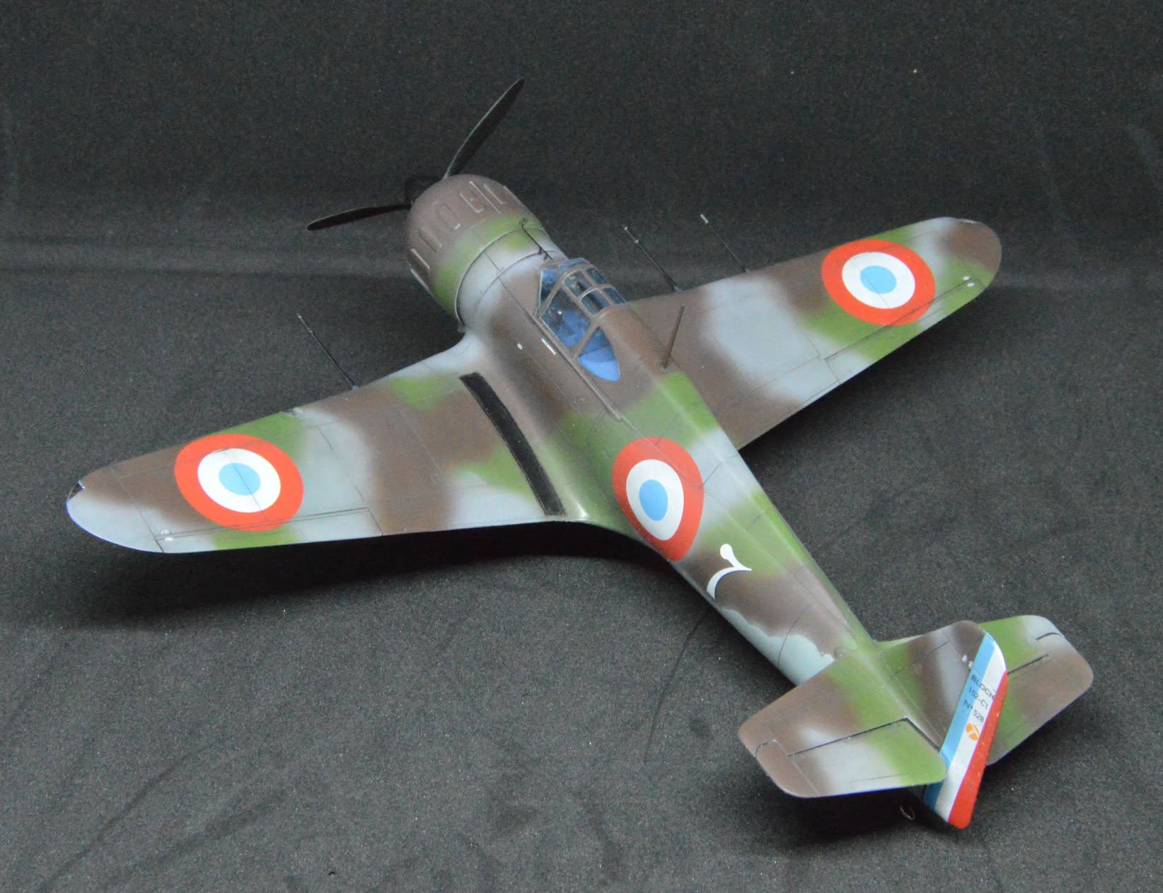 Dora Wings - 48019 - Bloch MB.152 (late) - painted model