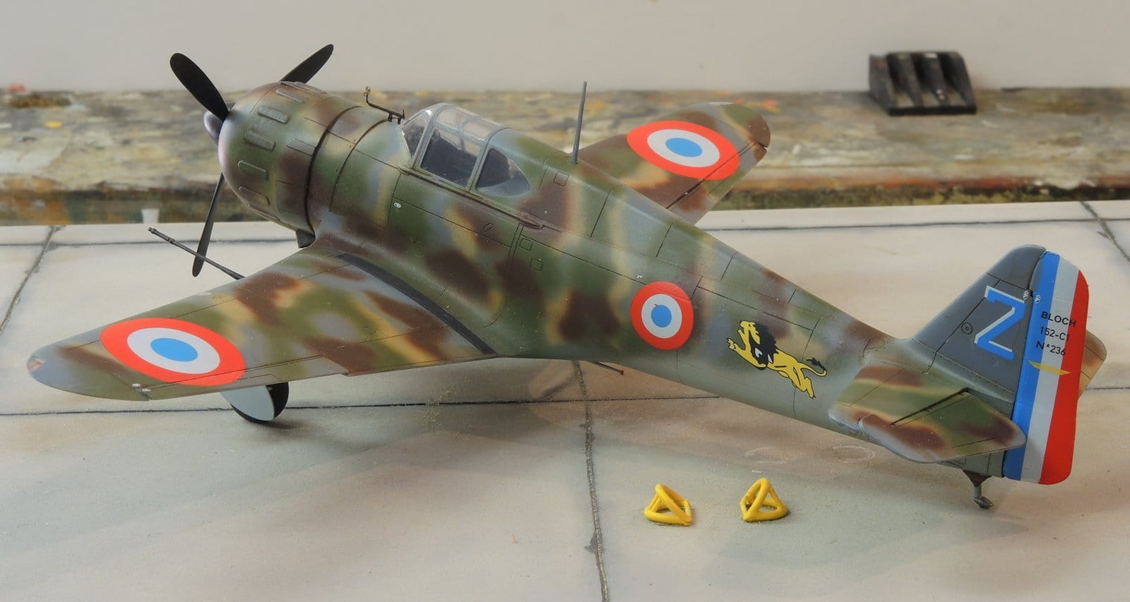 Dora Wings - 48019 - Bloch MB.152 (late) - painted model