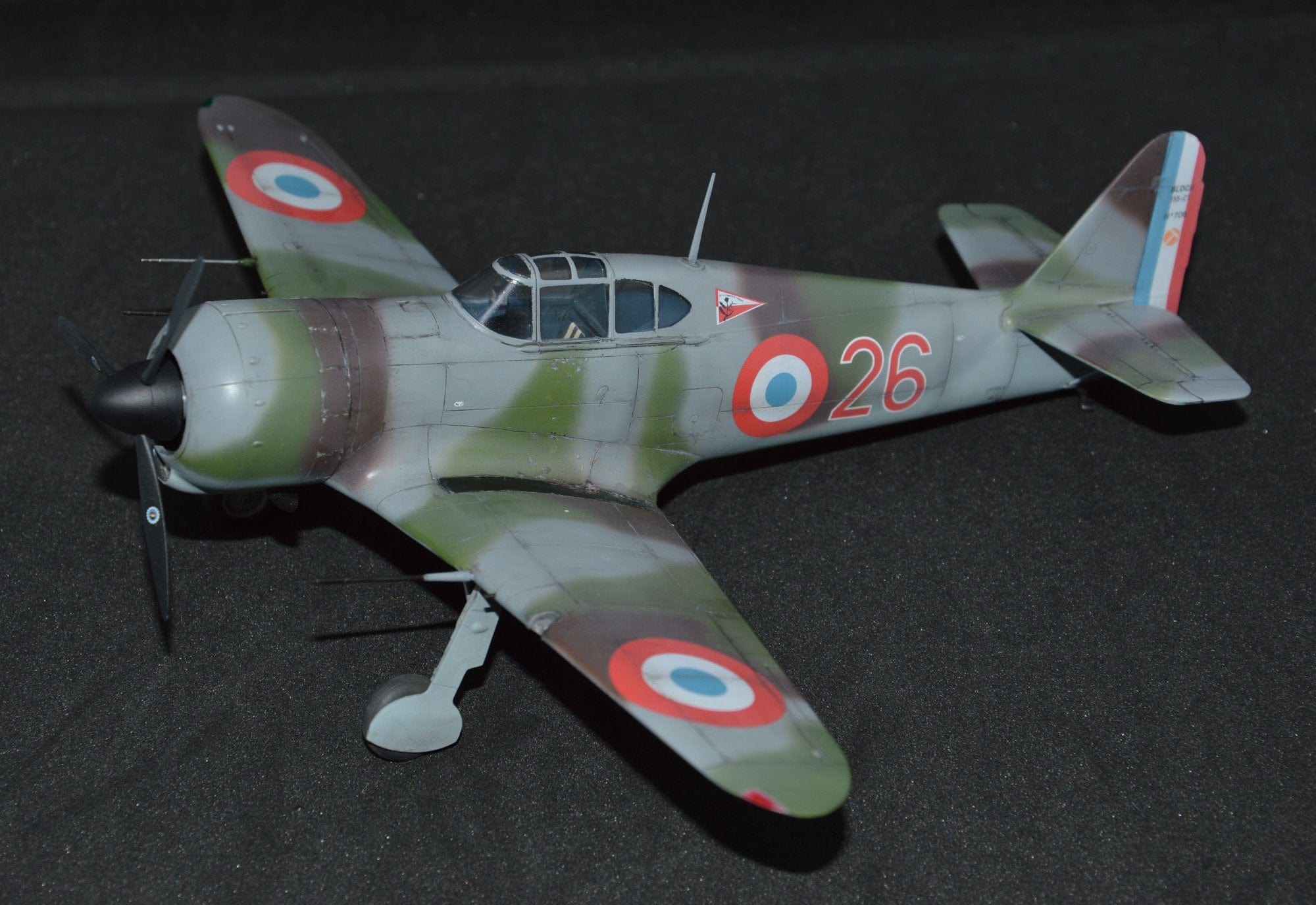 Dora Wings - 48021 - Bloch MB.155.С1 - painted model