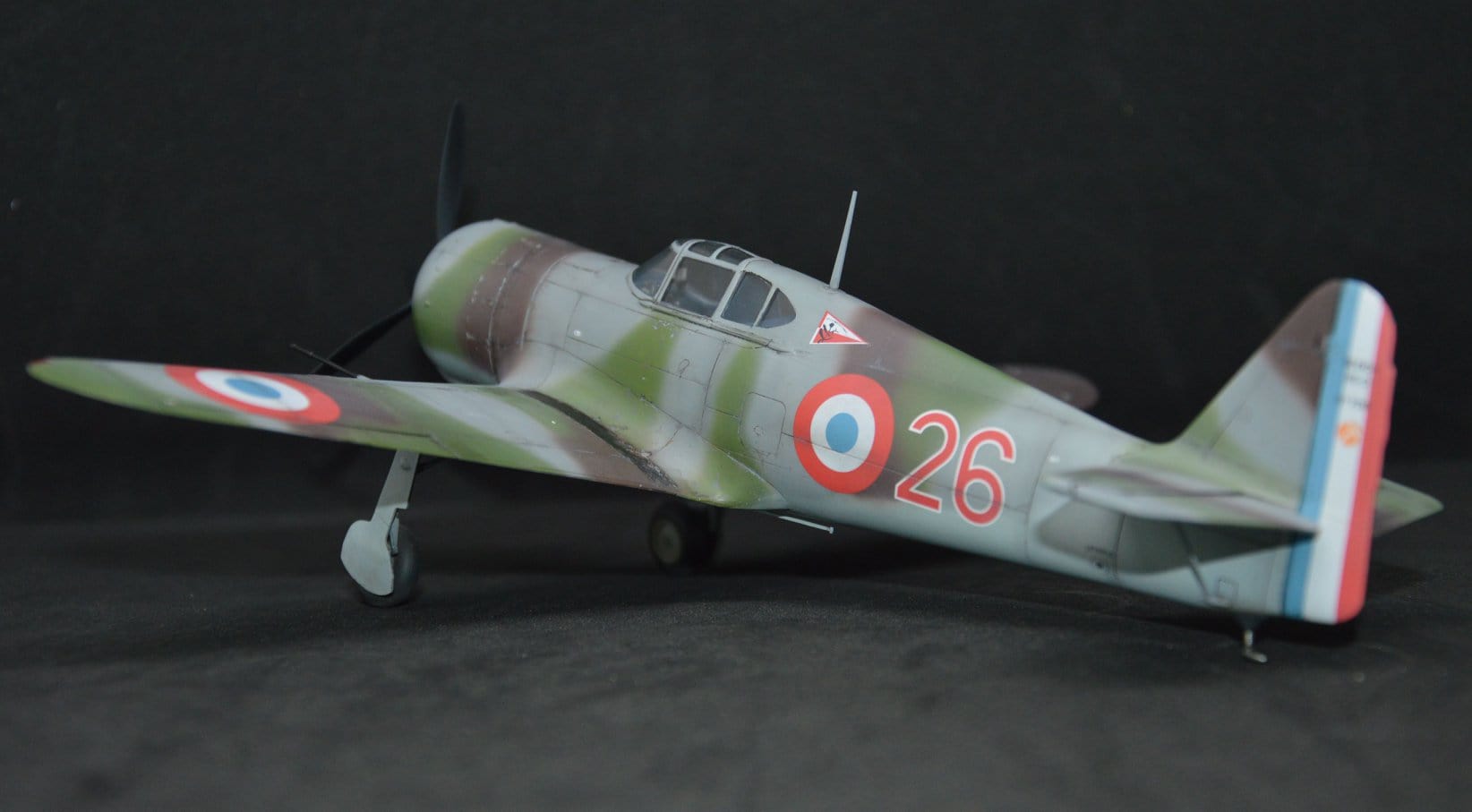 Dora Wings - 48021 - Bloch MB.155.С1 - painted model