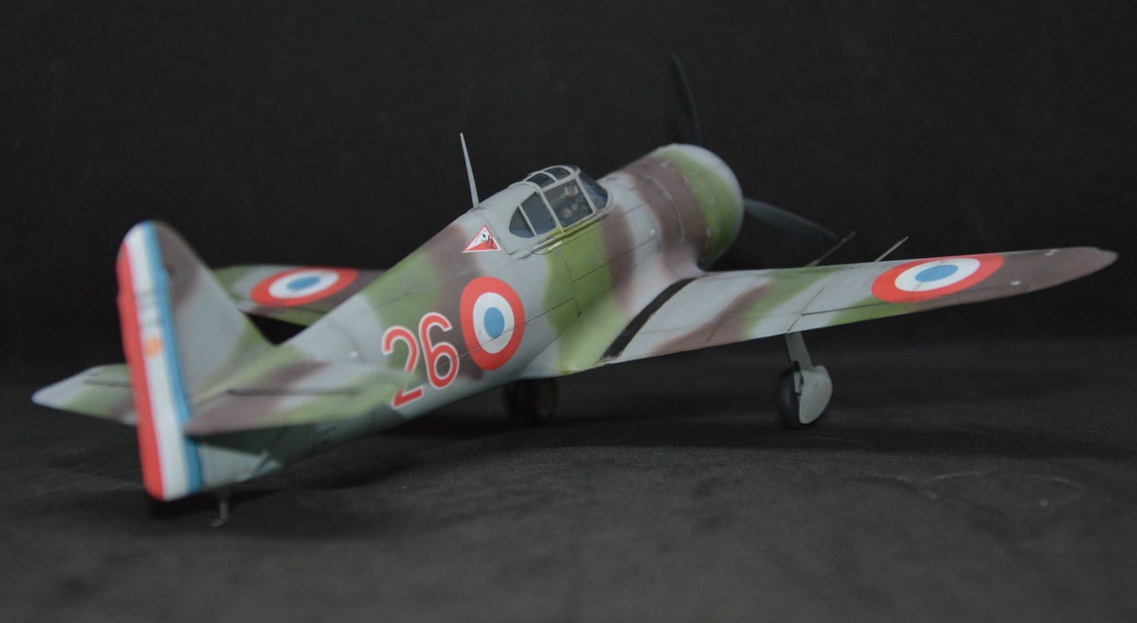 Dora Wings - 48021 - Bloch MB.155.С1 - painted model