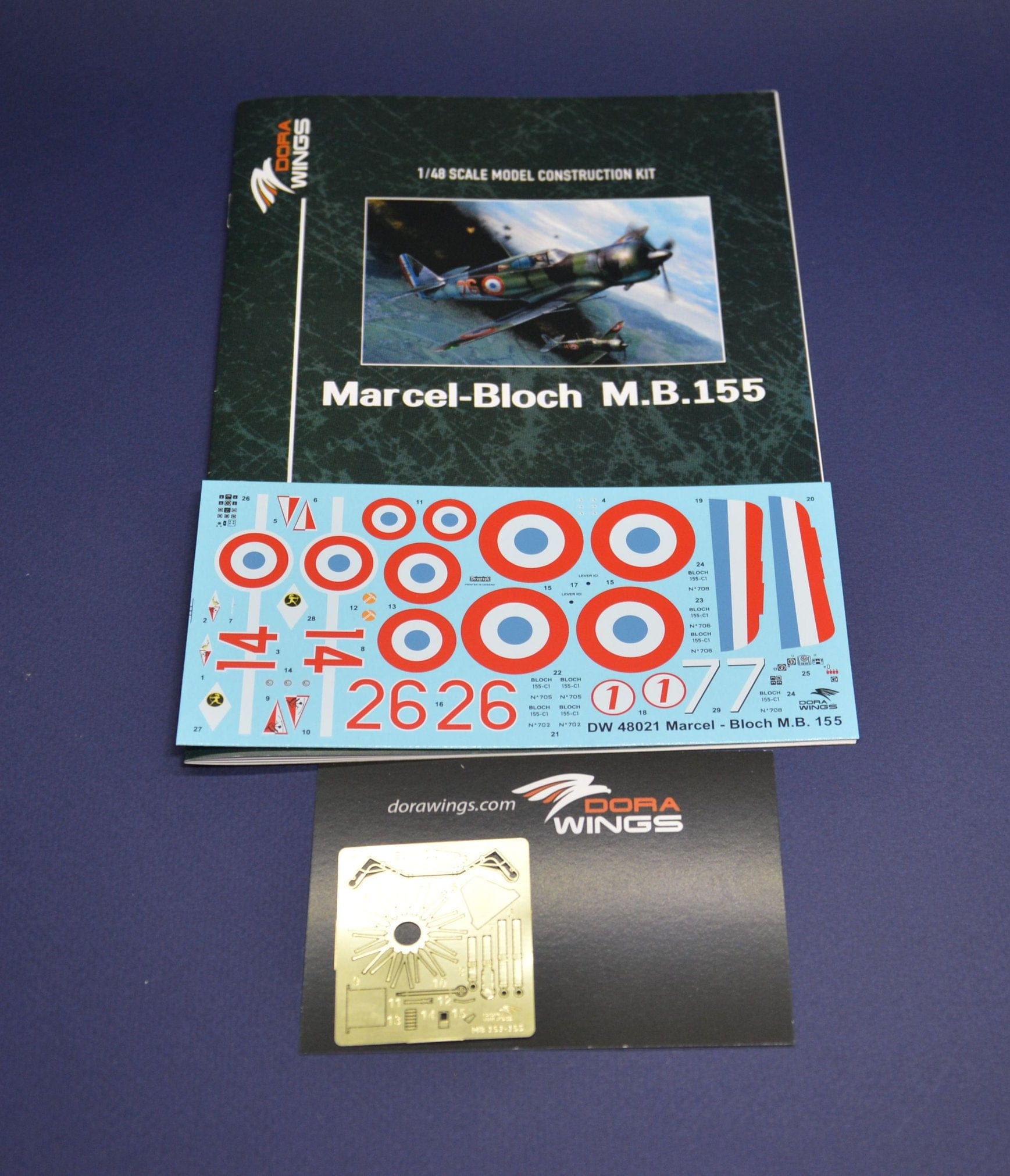 Dora Wings - 48021 - Bloch MB.155.С1 - instructions