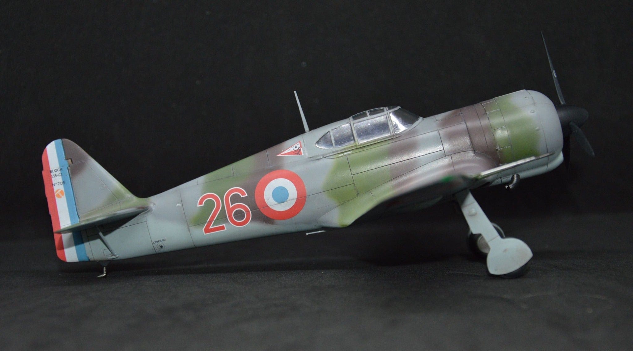 Dora Wings - 48021 - Bloch MB.155.С1 - painted model