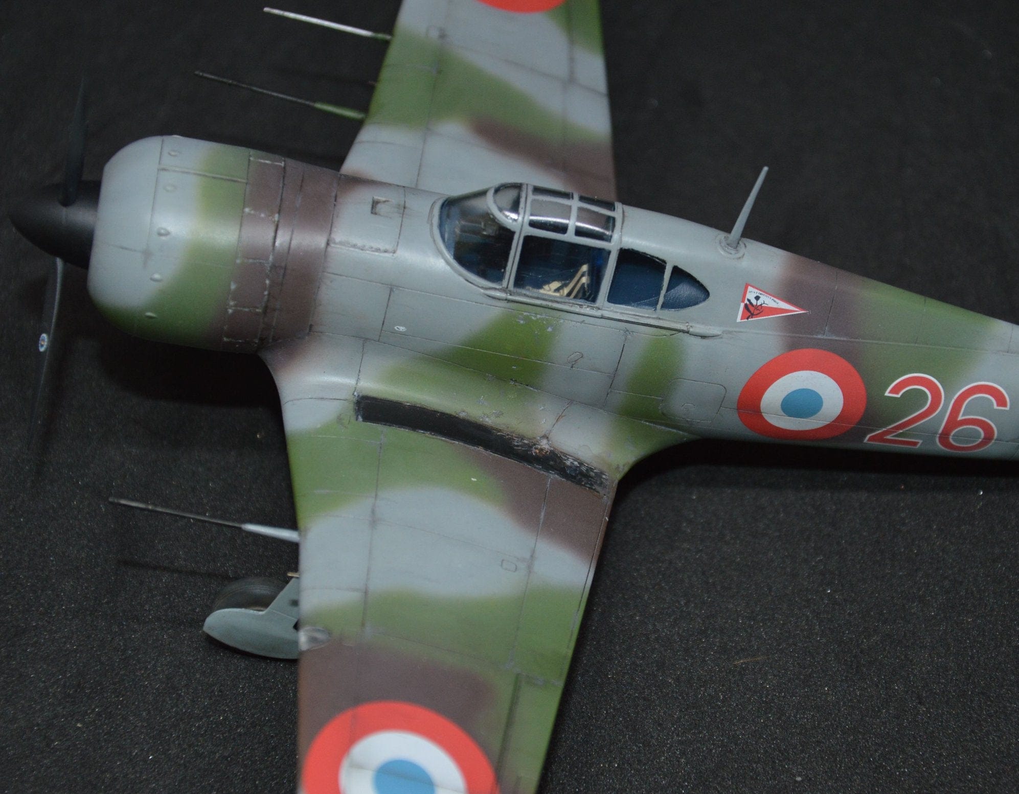Dora Wings - 48021 - Bloch MB.155.С1 - painted model