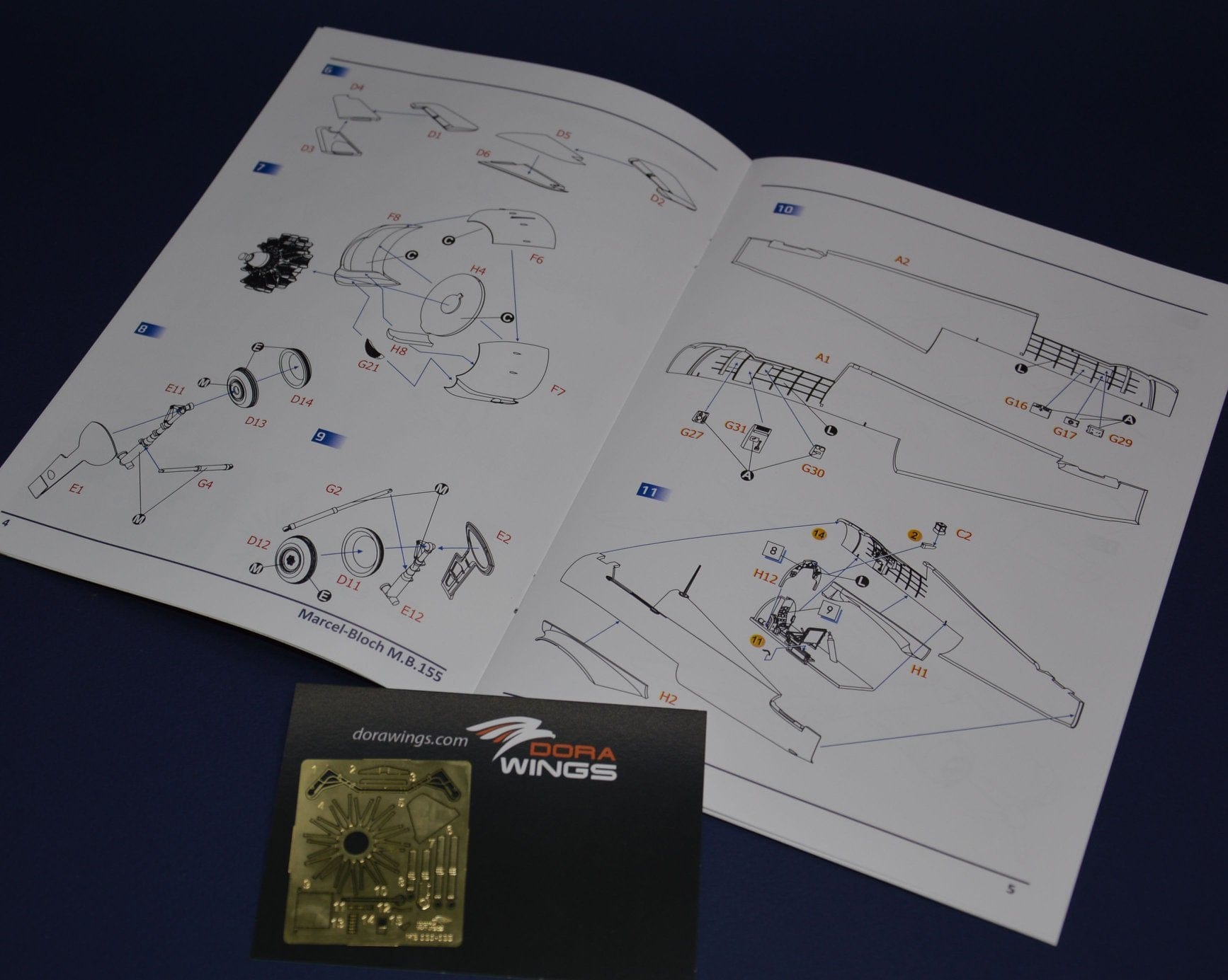 Dora Wings - 48021 - Bloch MB.155.С1 - instructions