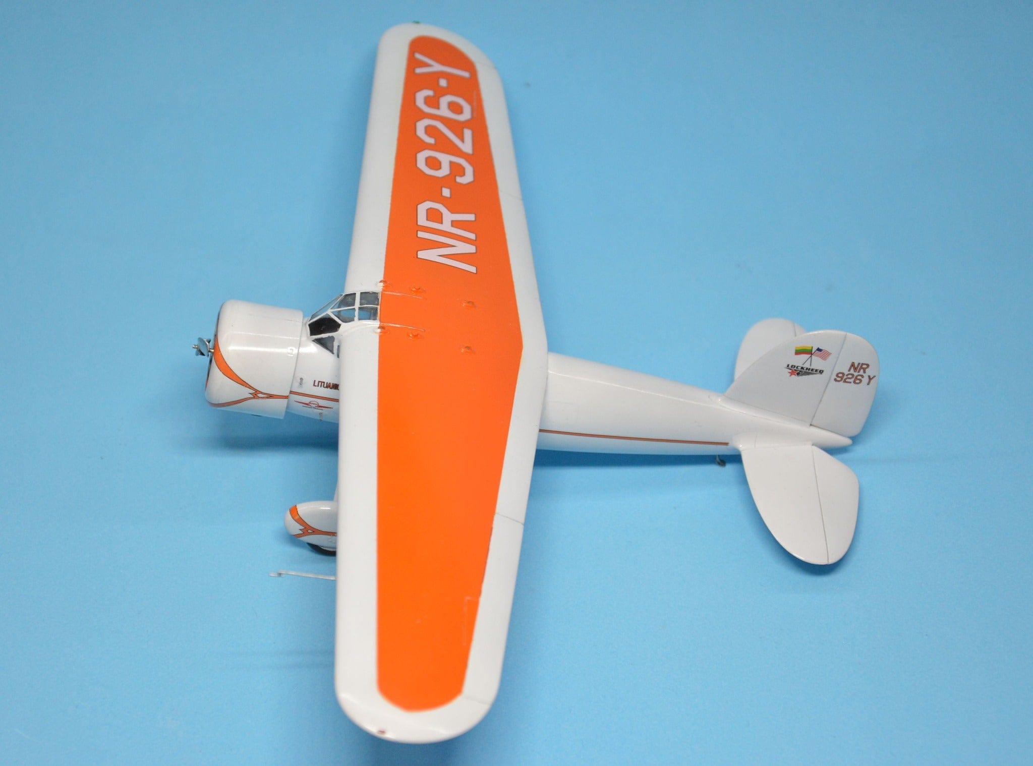 Dora Wings - 48005 - Percival P.10 Vega Gull - painted model