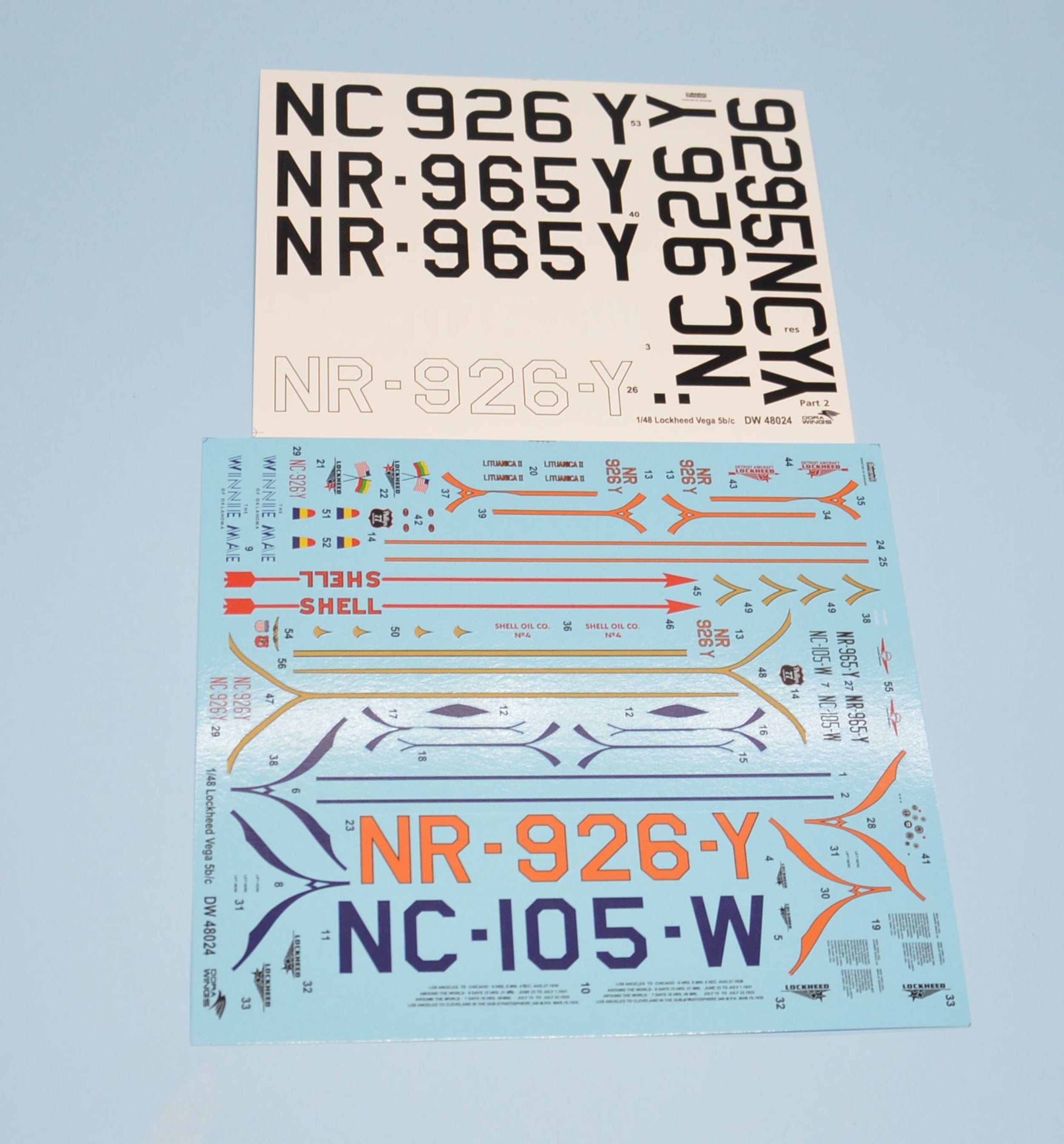 Dora Wings - 48011 - Seversky A8V1 - decals