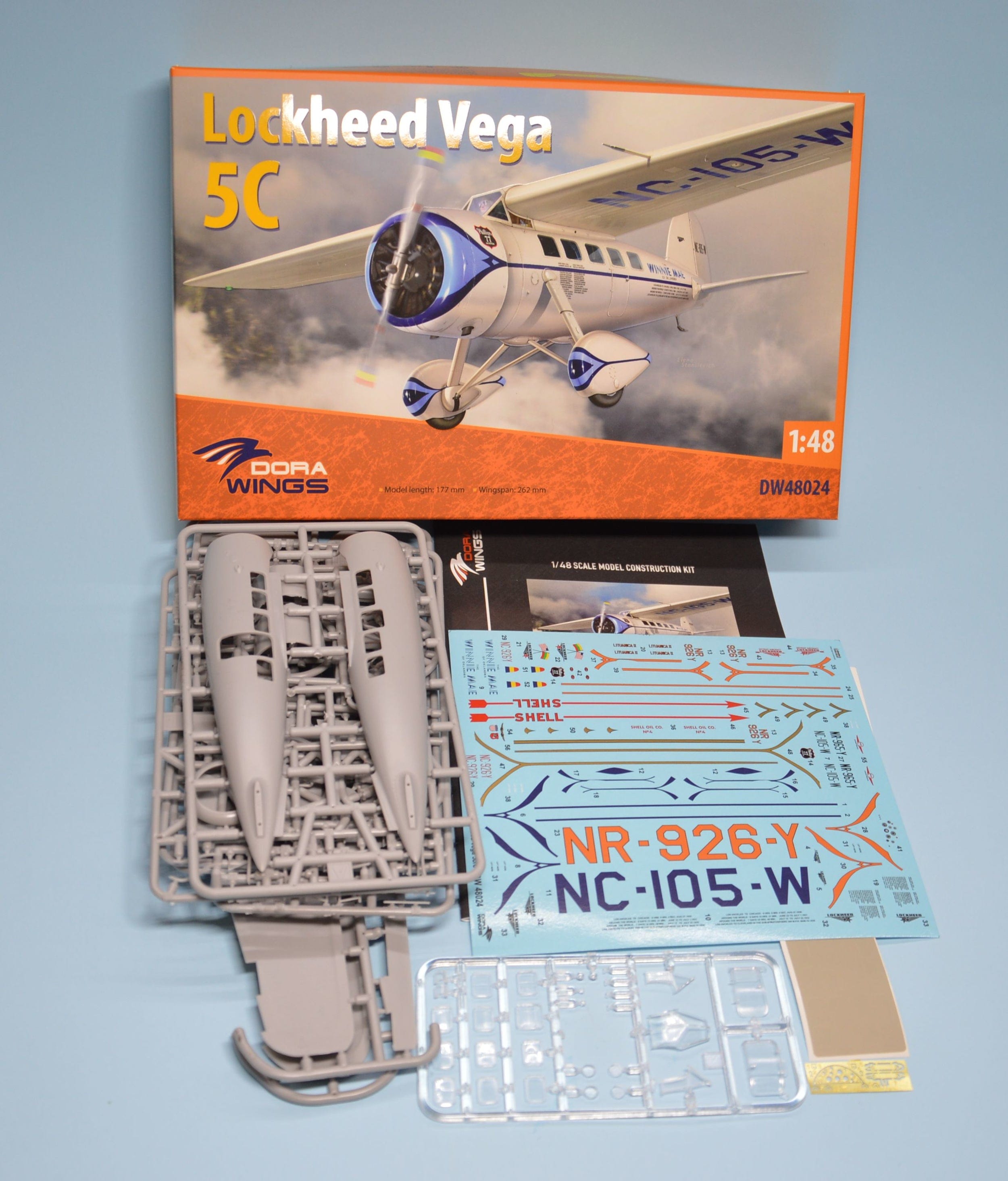 Dora Wings - 48012 - Seversky P-35 - box contents